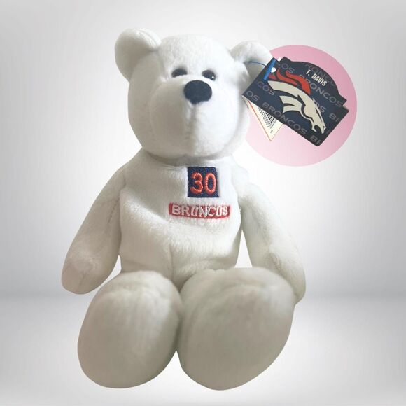 RARE Limited Treasures Broncos Hall of Fame Terrell Davis ProBear NWT - Picture 4 of 5